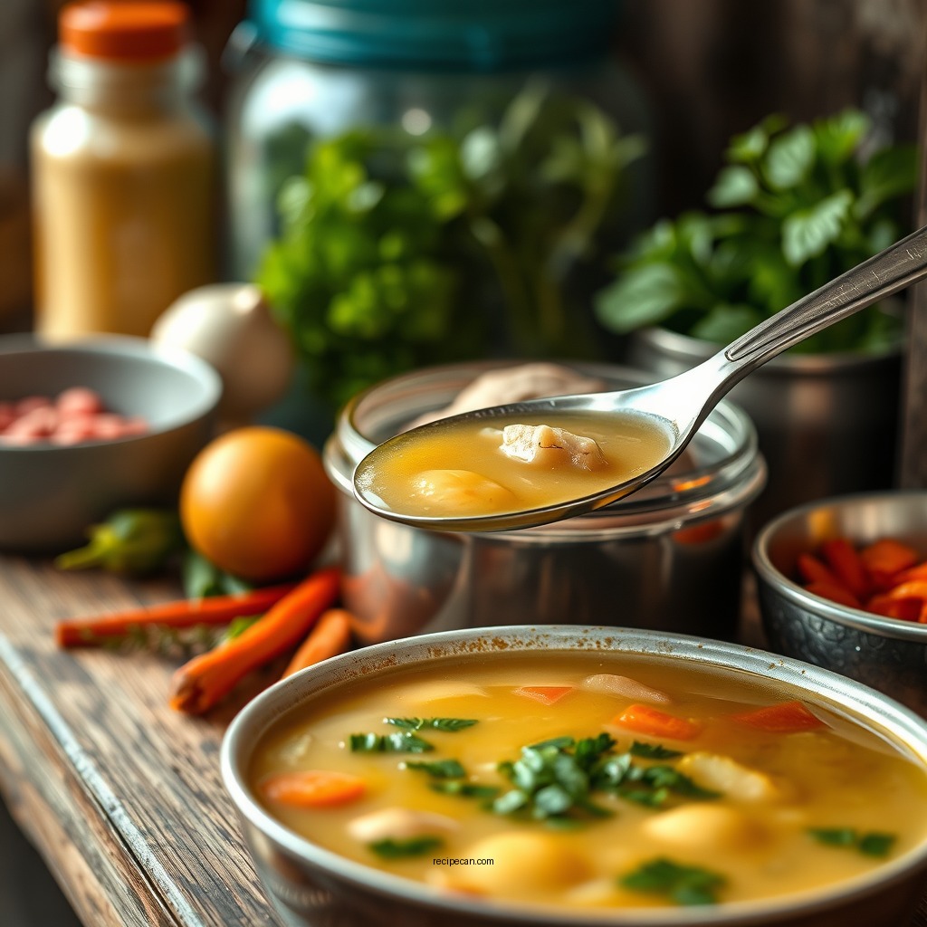 Ingredients for Chicken Soup - chicken soup recipe for canning