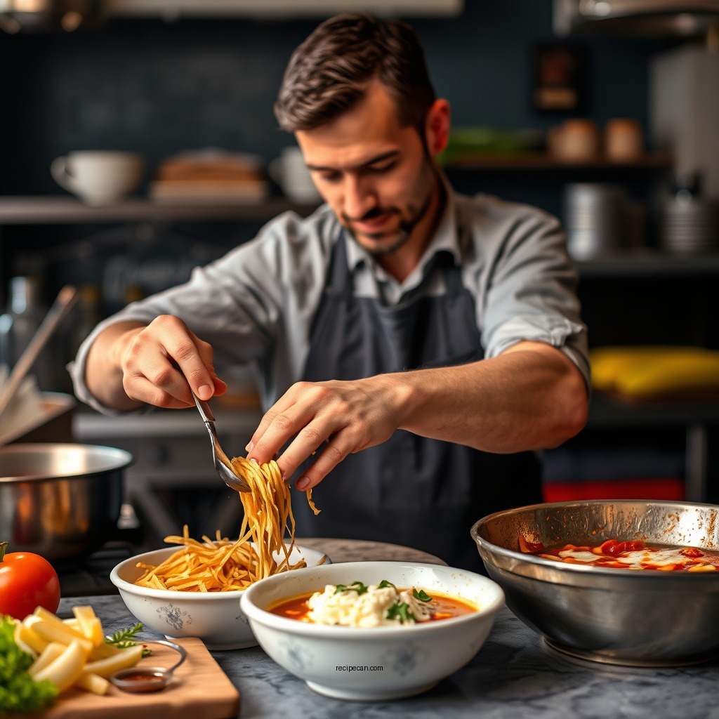 Preparation Steps - chicken tortilla soup recipe with cream cheese