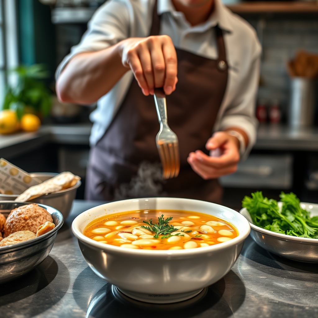 Step-by-Step Cooking Instructions - chicken white bean soup recipe