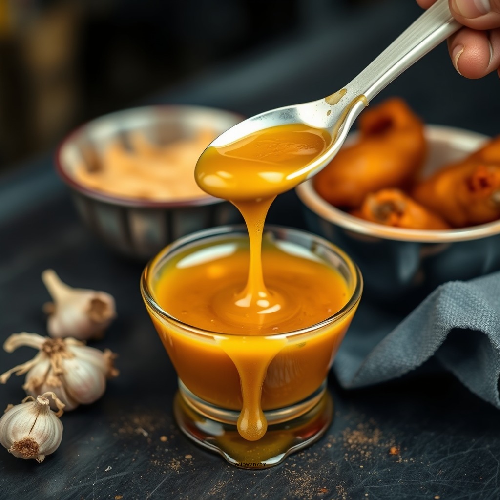 Honey Garlic Sauce - chicken wing sauce recipes