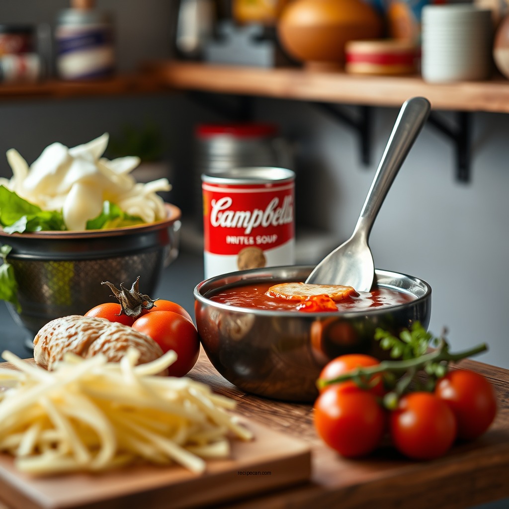 Ingredients You'll Need - chicken with campbell's tomato soup recipe