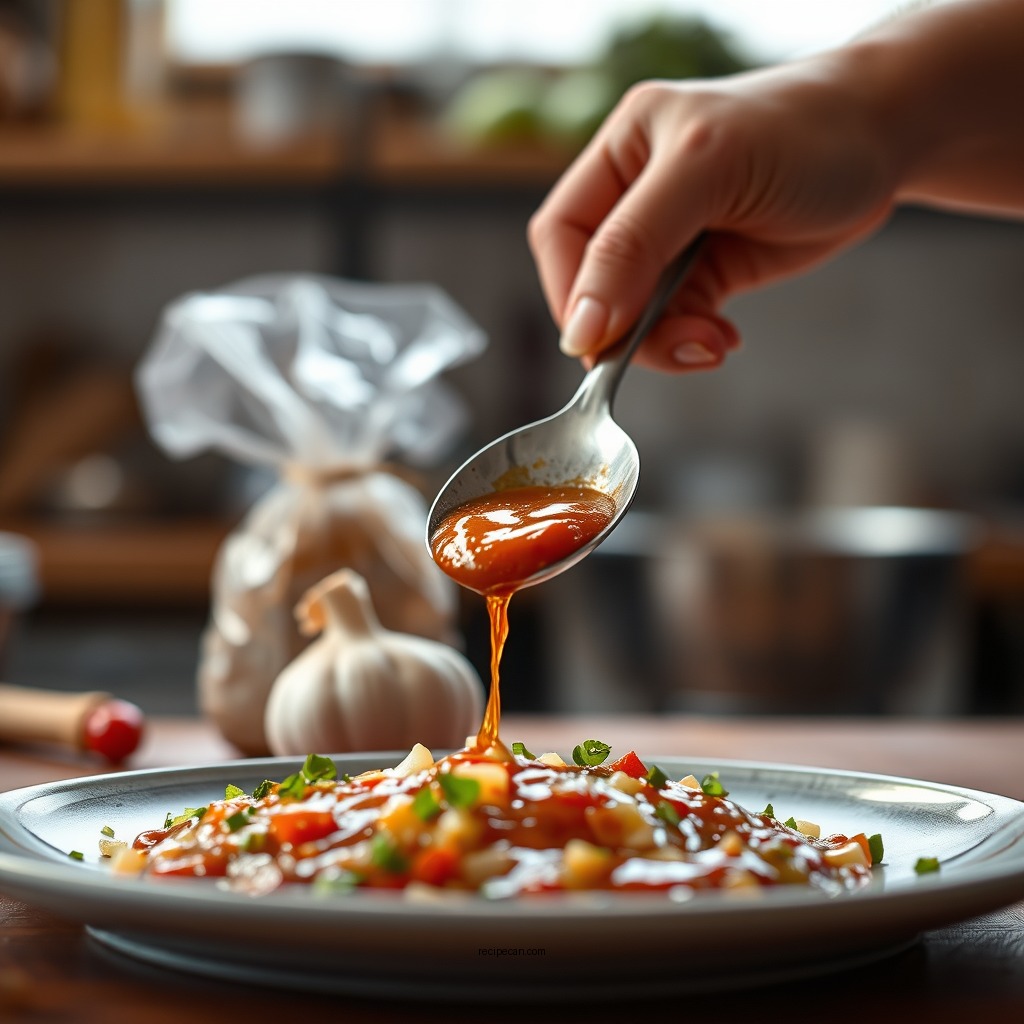 Preparing the Ingredients - chili garlic sauce recipe
