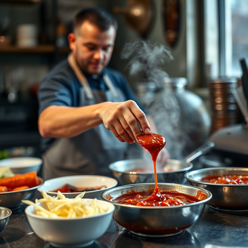 Preparation Steps - chili sauce recipe