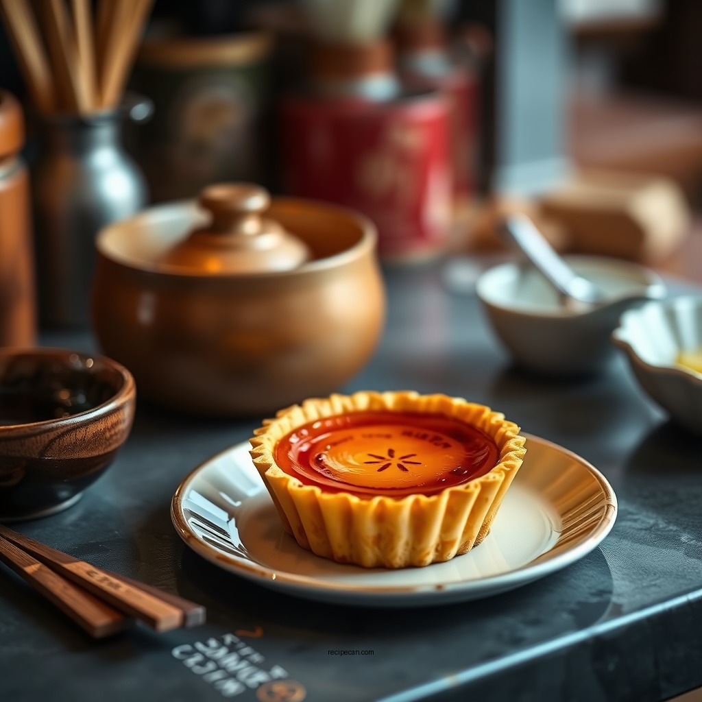 Ingredients You'll Need - chinese egg custard tart recipe