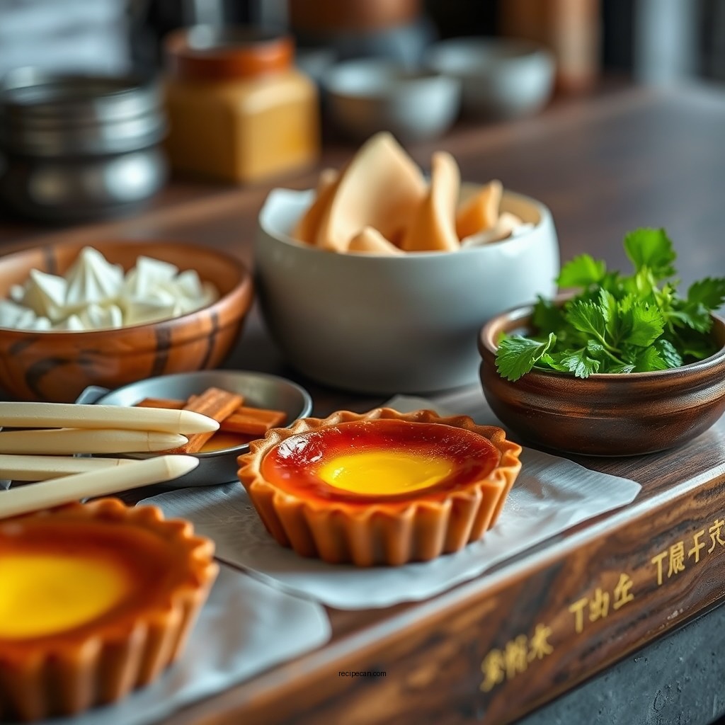 Understanding the Ingredients - chinese egg custard tart recipe