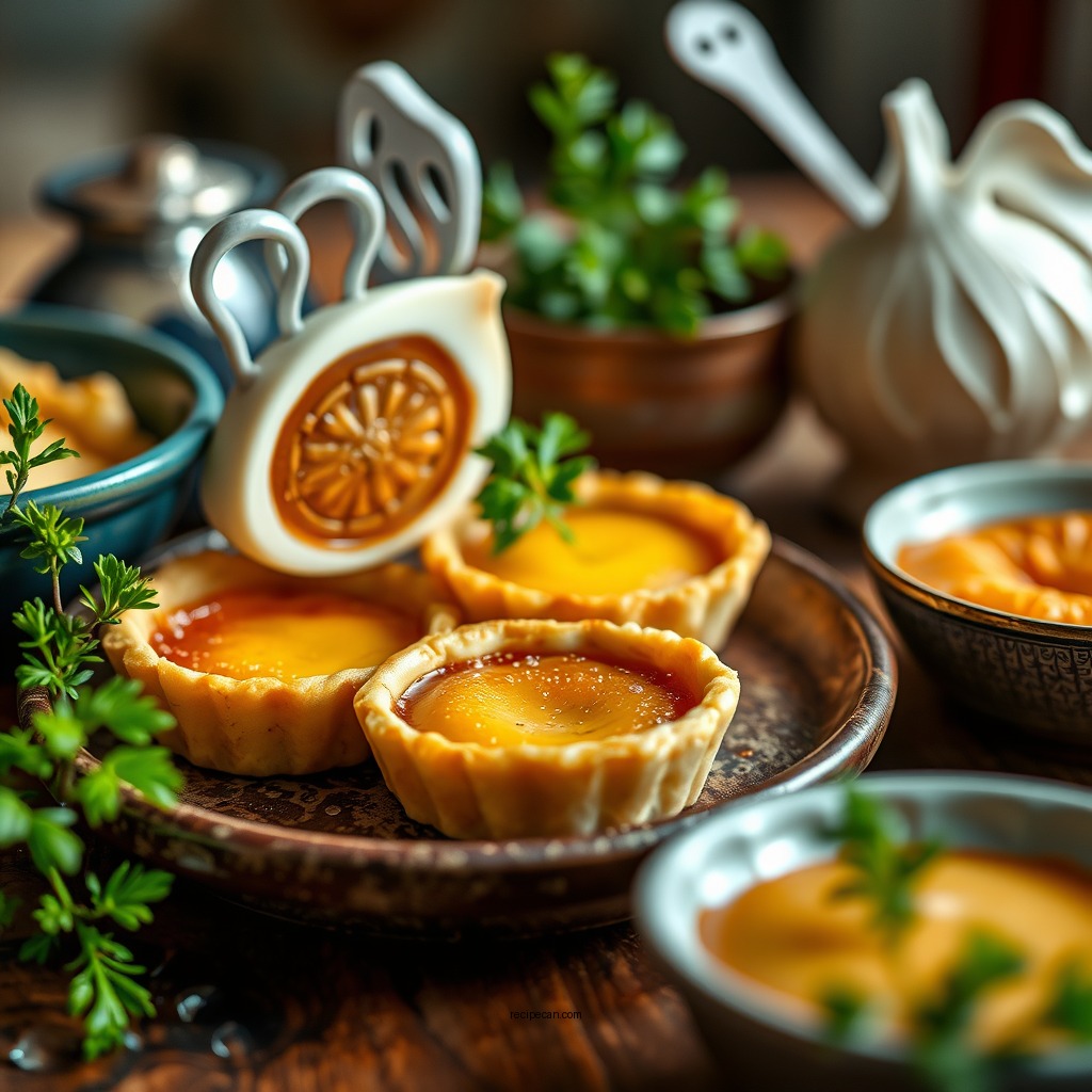 Ingredients You’ll Need - chinese egg tart recipe
