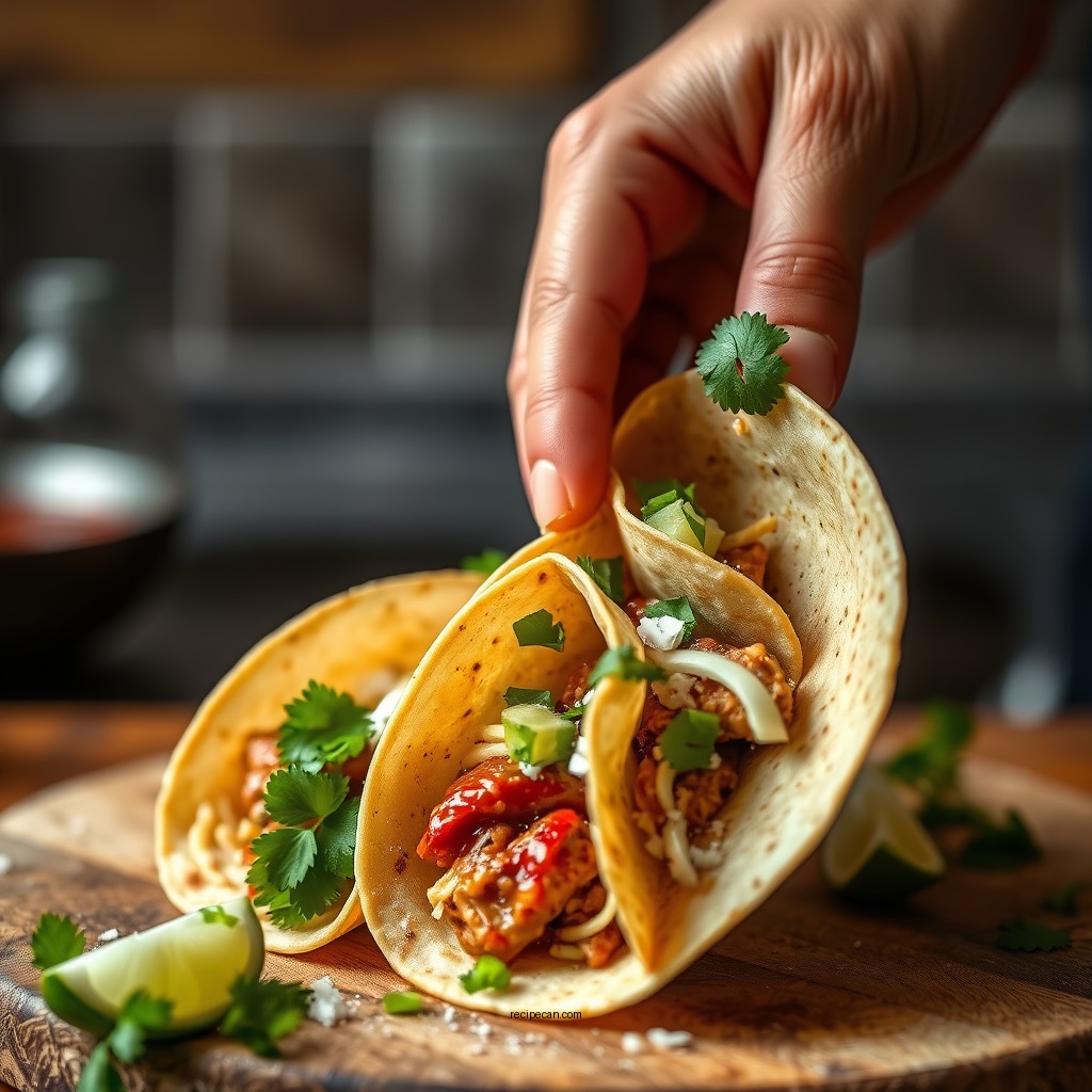 Spicy Chipotle Chicken Tacos - chipotle peppers in adobo sauce recipes