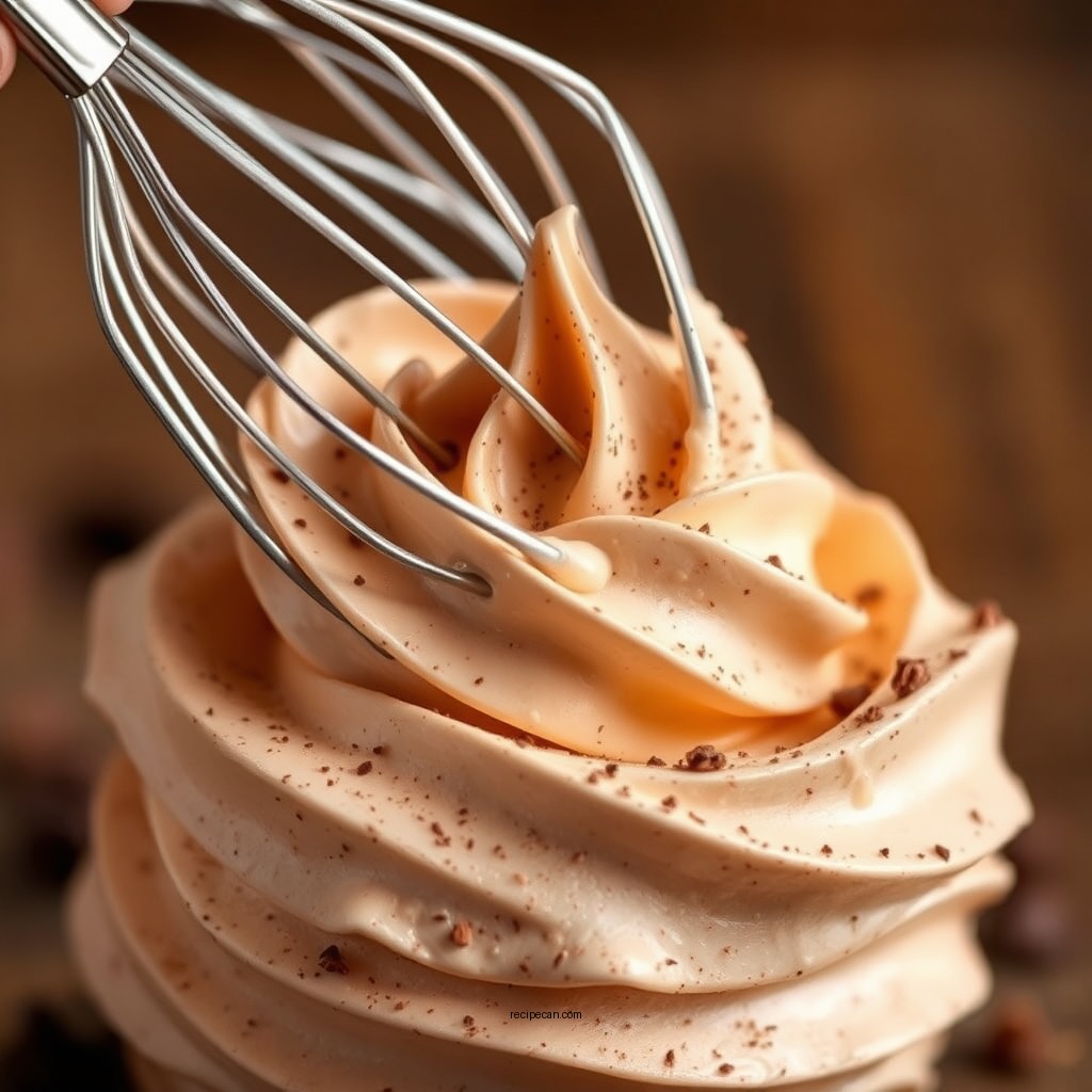 Whipping the Cream - chocoate mousse recipe