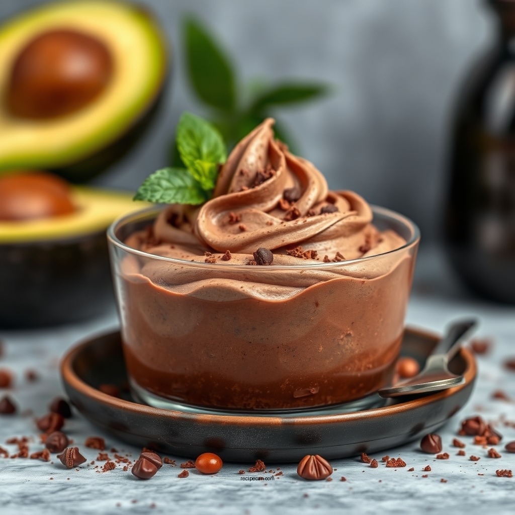 Ingredients You'll Need - chocolate avocado mousse recipe