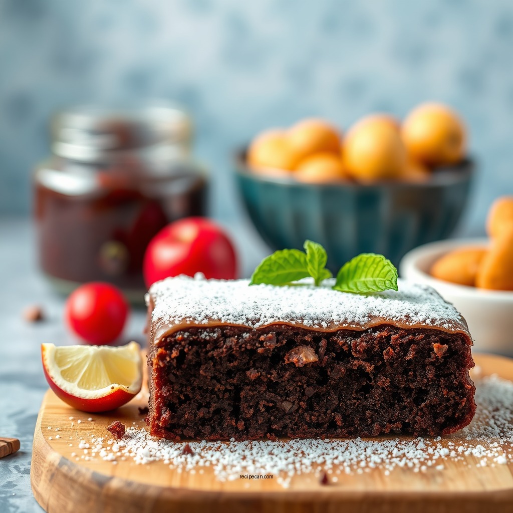 Ingredients You’ll Need - chocolate brownie cake mix recipe