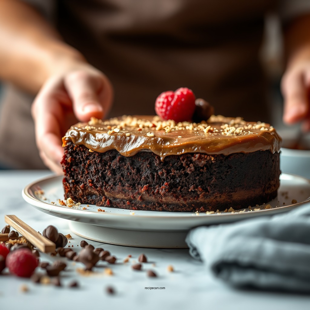Baking Tips for a Flawless Cake - chocolate brownie cake recipe