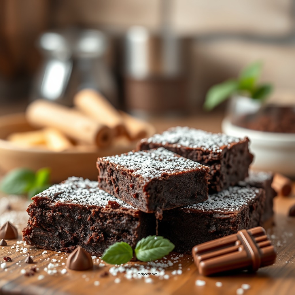 Essential Ingredients for Chocolate Brownies - chocolate brownie recipe with cocoa