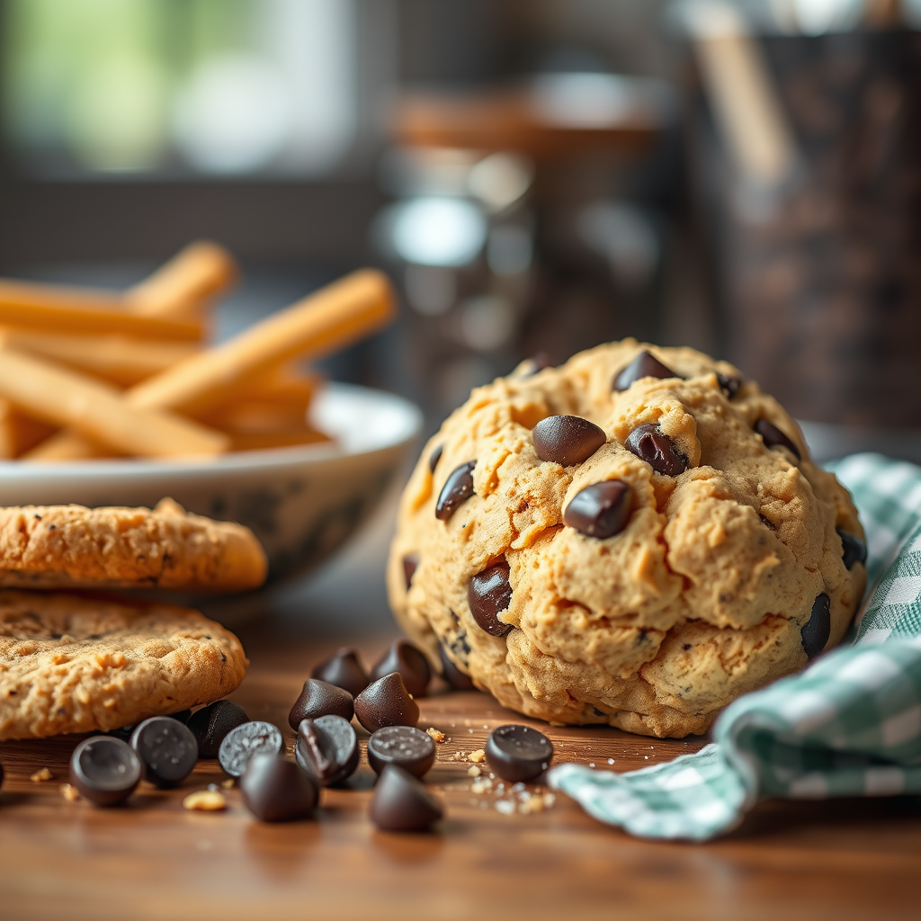 Ingredients You'll Need - chocolate chip cookie dough recipe