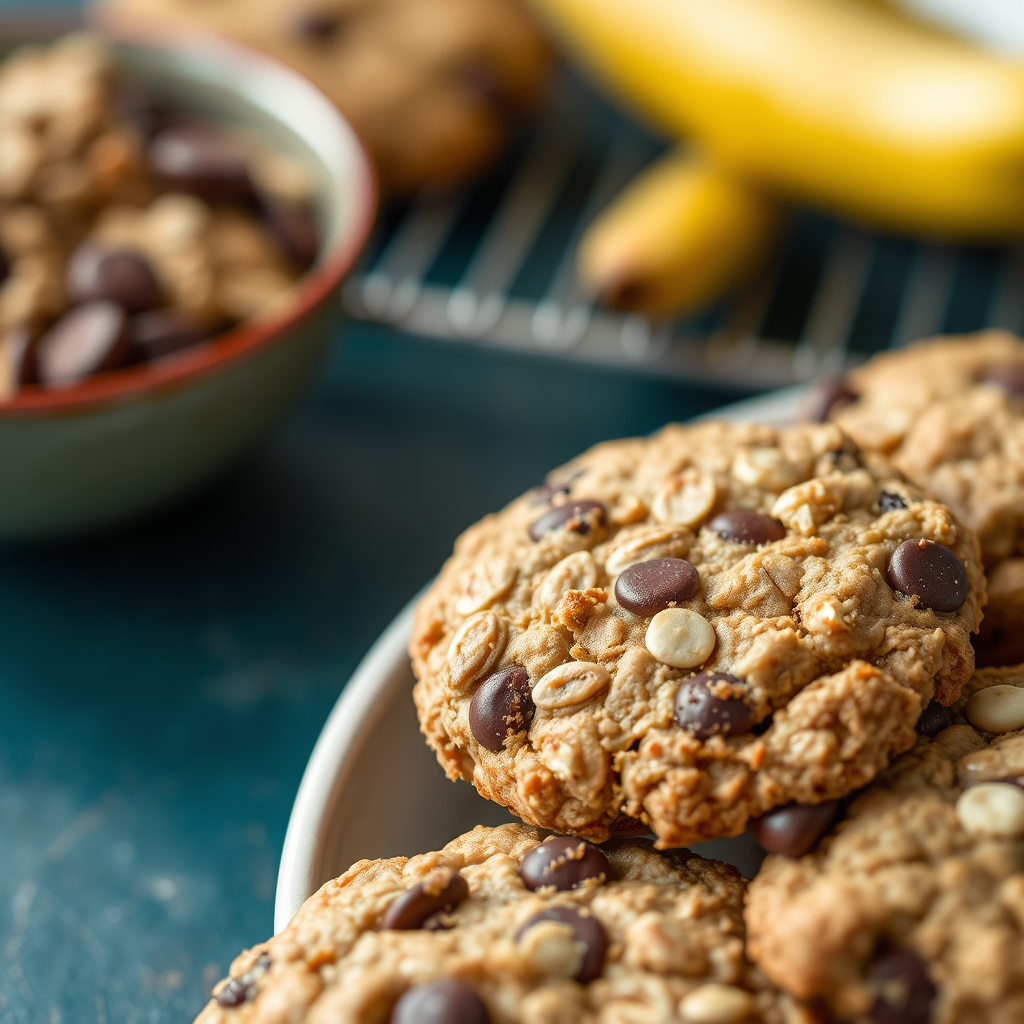Adding Flavorful Extras - chocolate chip oatmeal cookies recipe