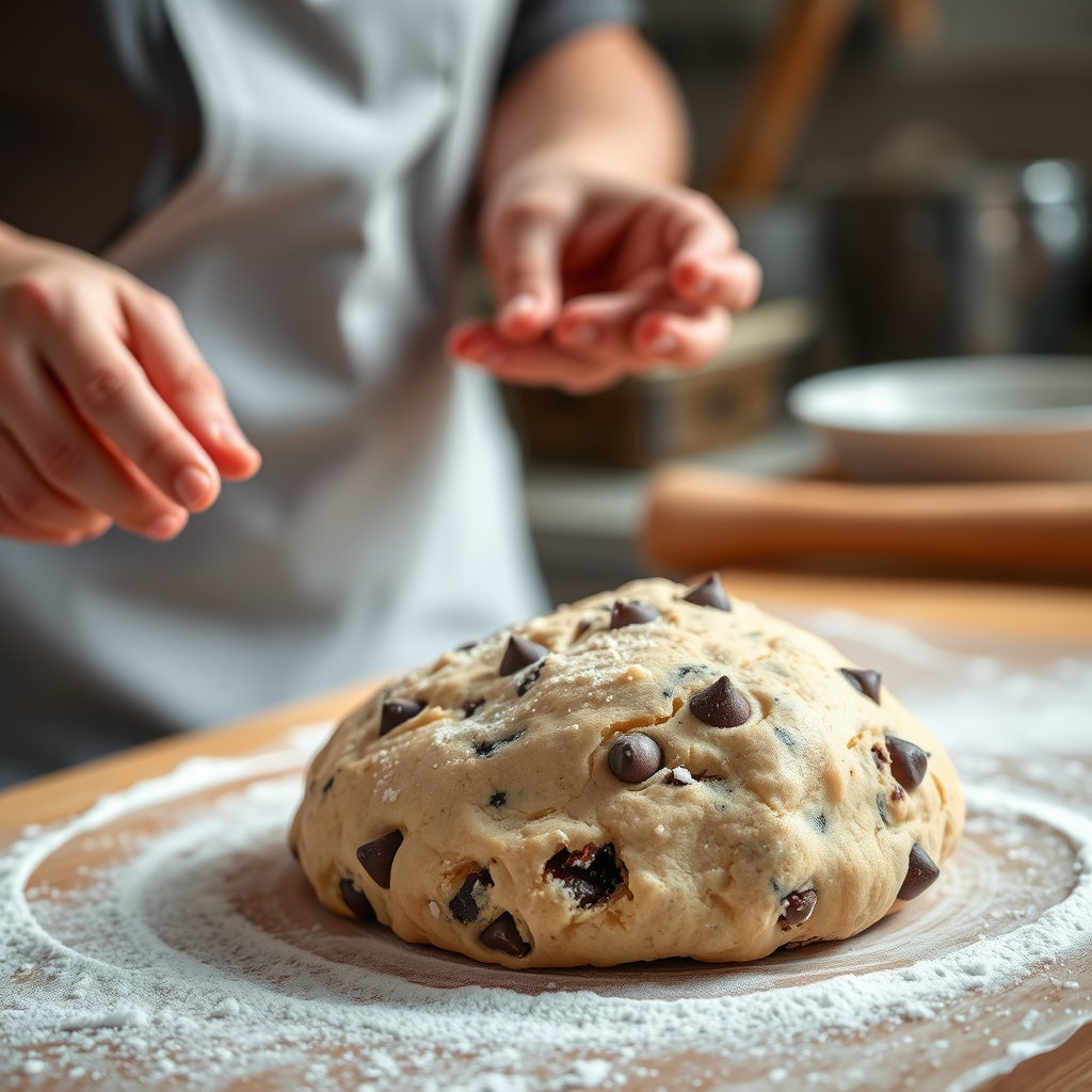 Prepare Your Dough - chocolate chips cookies recipe