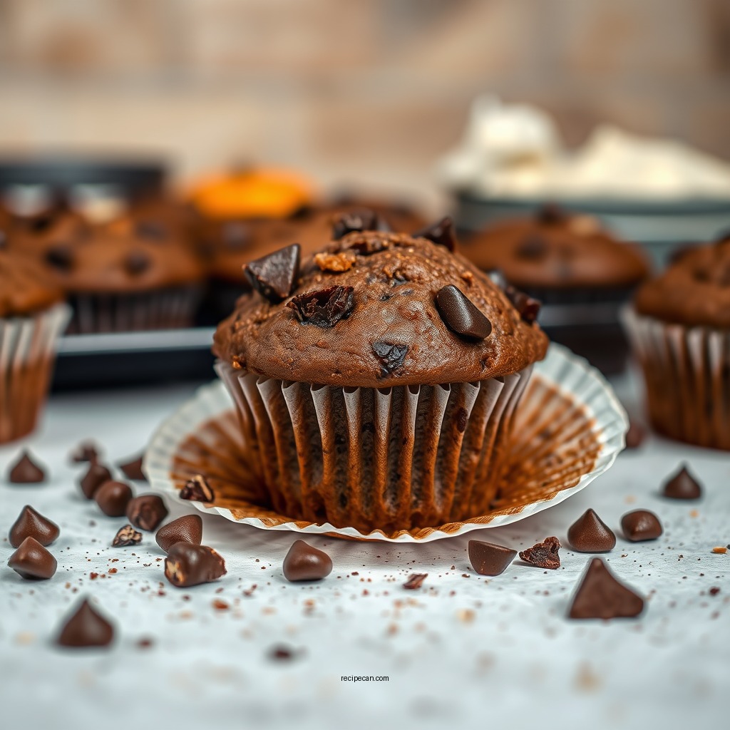 Ingredients for Chocolate Chunk Muffins - chocolate chunk muffins recipe