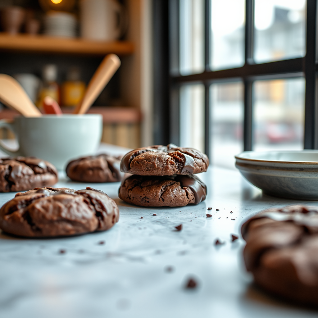 Double Chocolate Cookies - chocolate cookie recipes