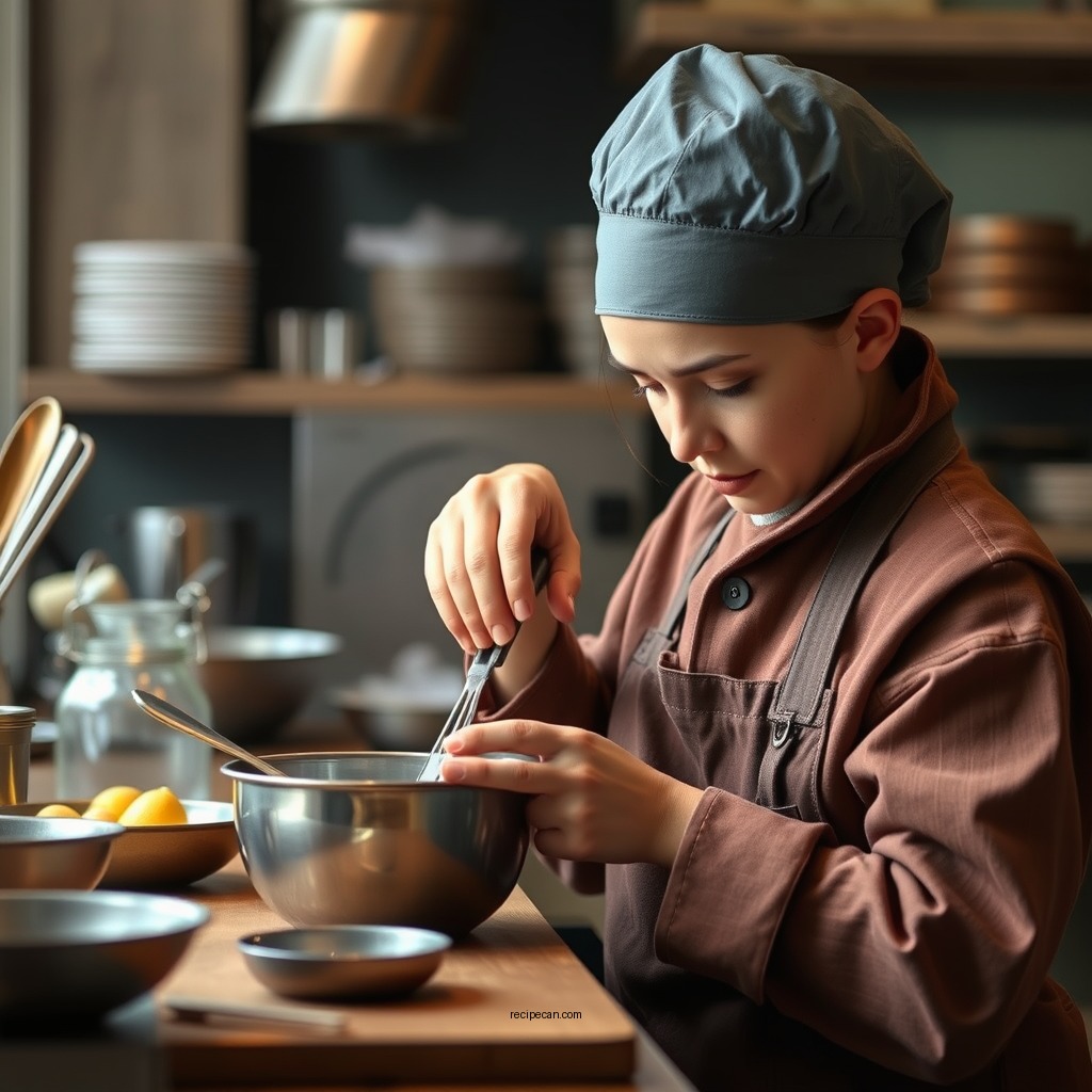 Step-by-Step Preparation - chocolate custard recipe