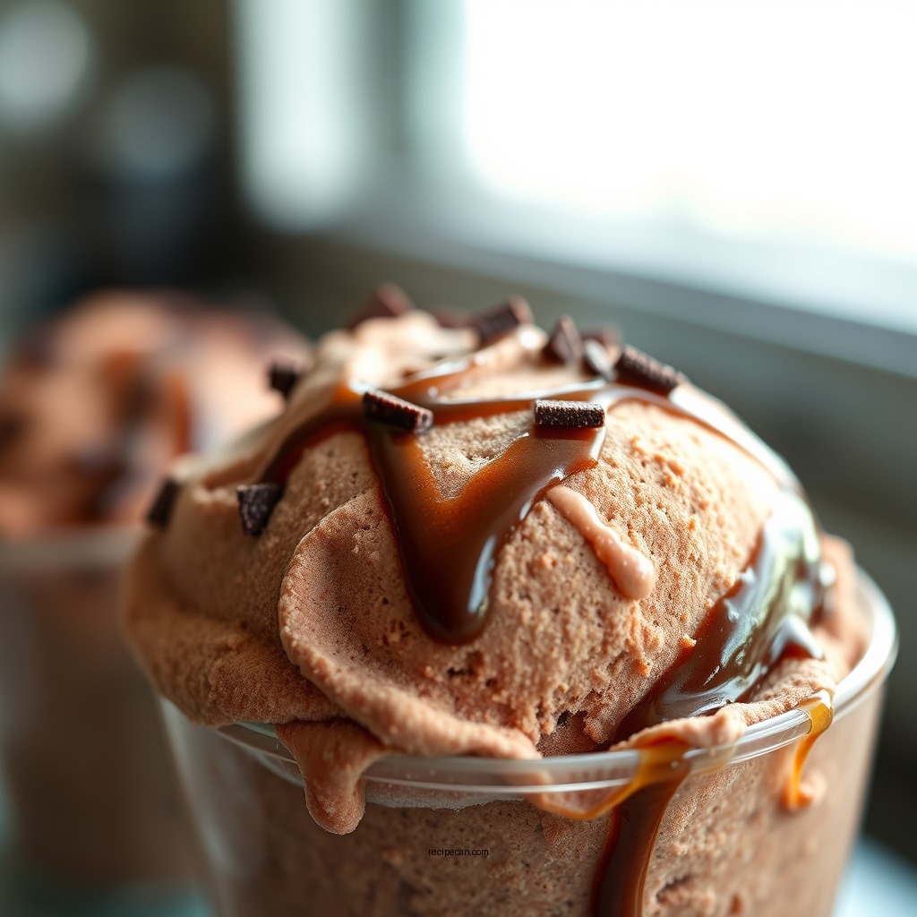 Adding the Chocolate Flavor - chocolate frozen custard recipe