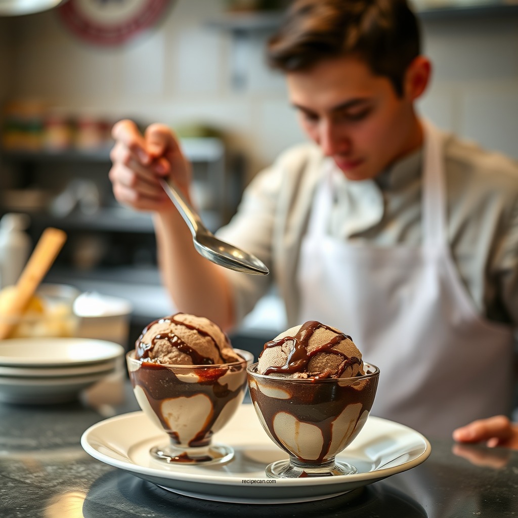 Step-by-Step Instructions - chocolate ice cream recipe sweetened condensed milk