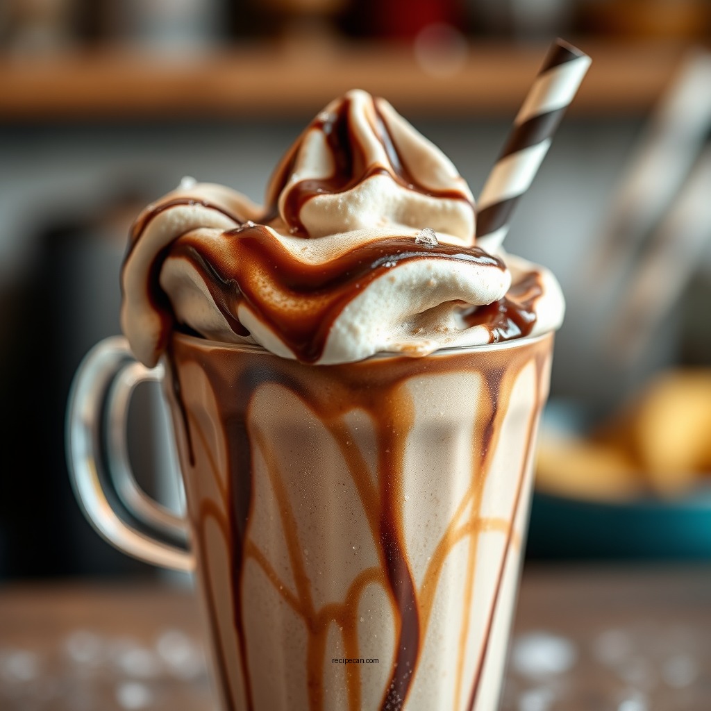 Chilling the Mixture - chocolate malt ice cream recipe