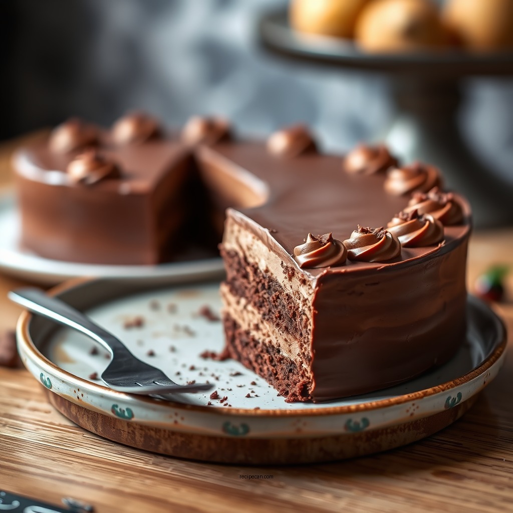 Classic Chocolate Mousse Cake - chocolate mousse cake recipes
