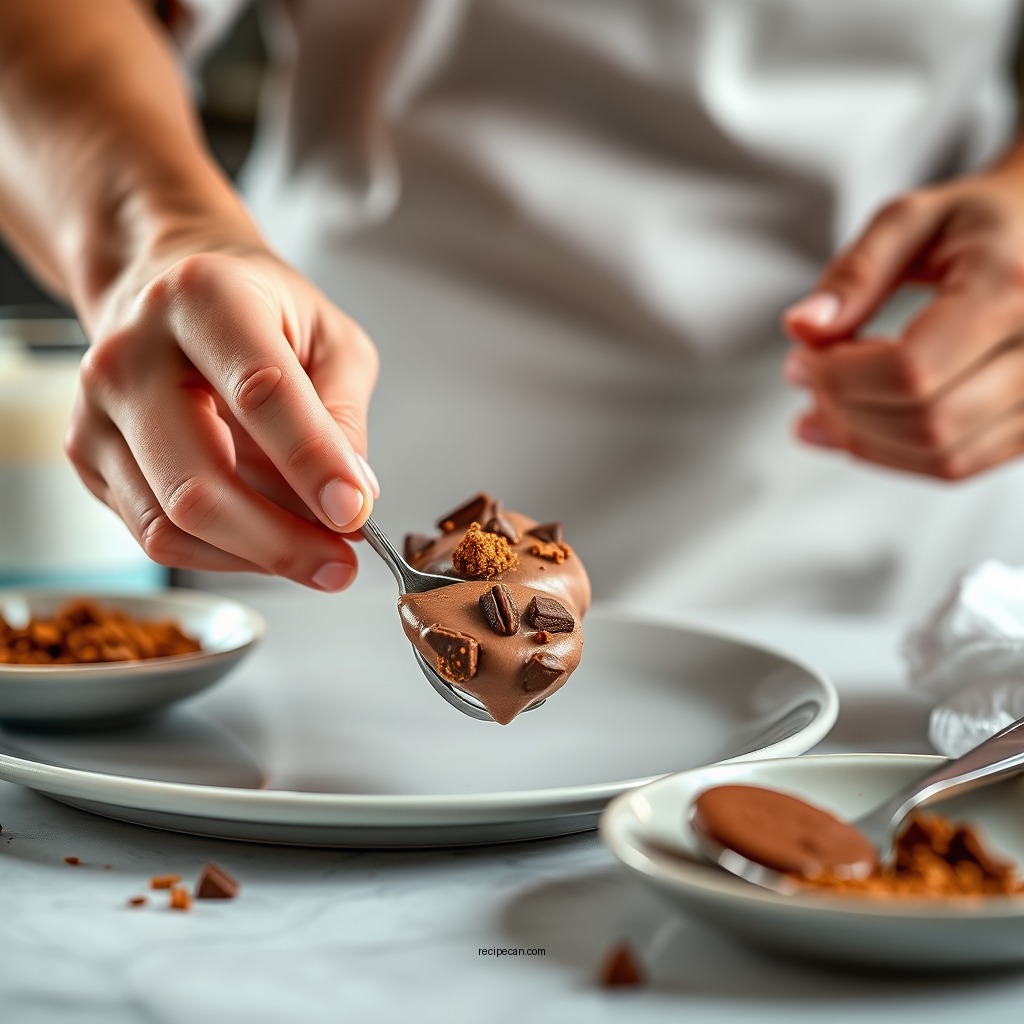 Step-by-Step Instructions - chocolate mousse for cake filling recipe