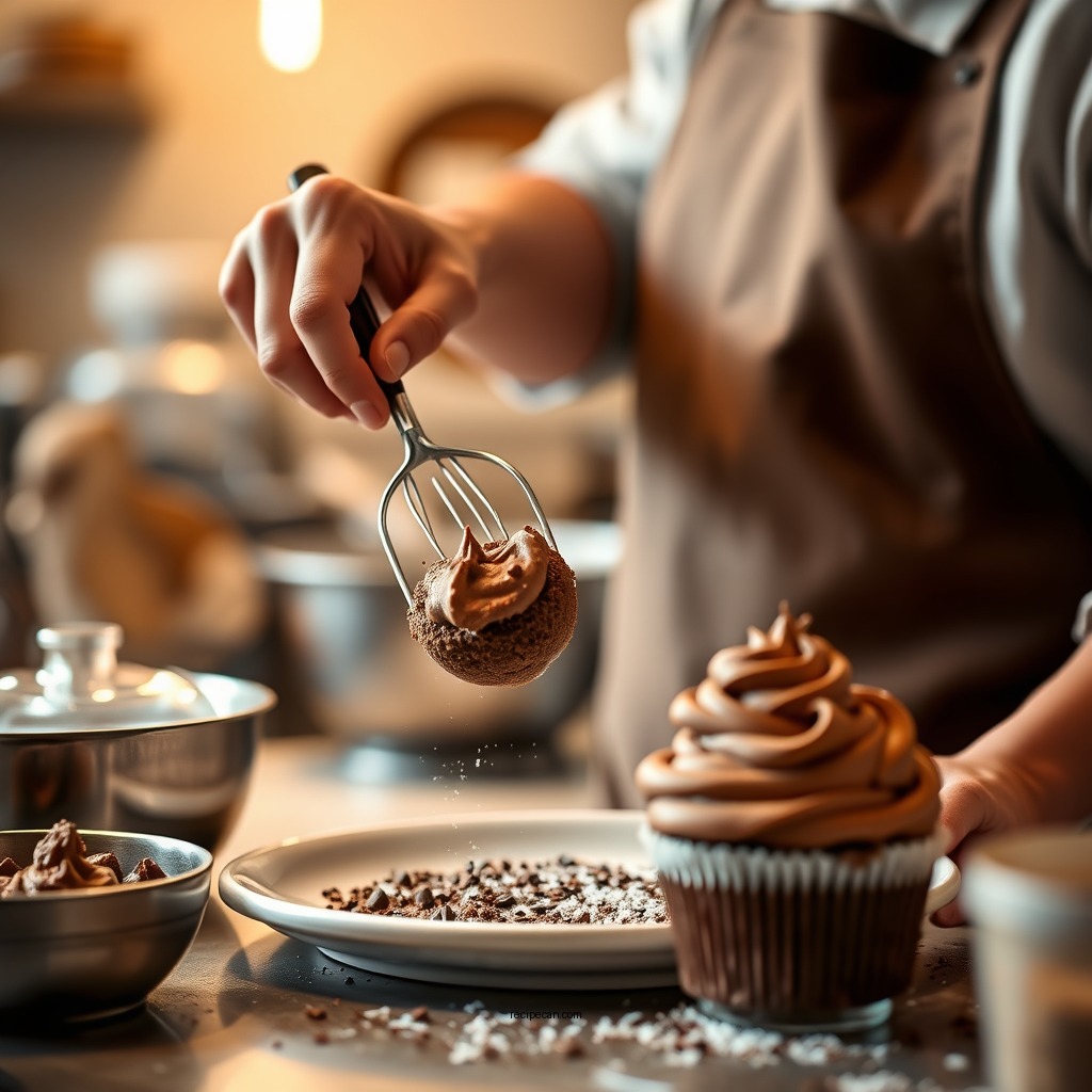 Preparation Steps - chocolate mousse frosting recipe
