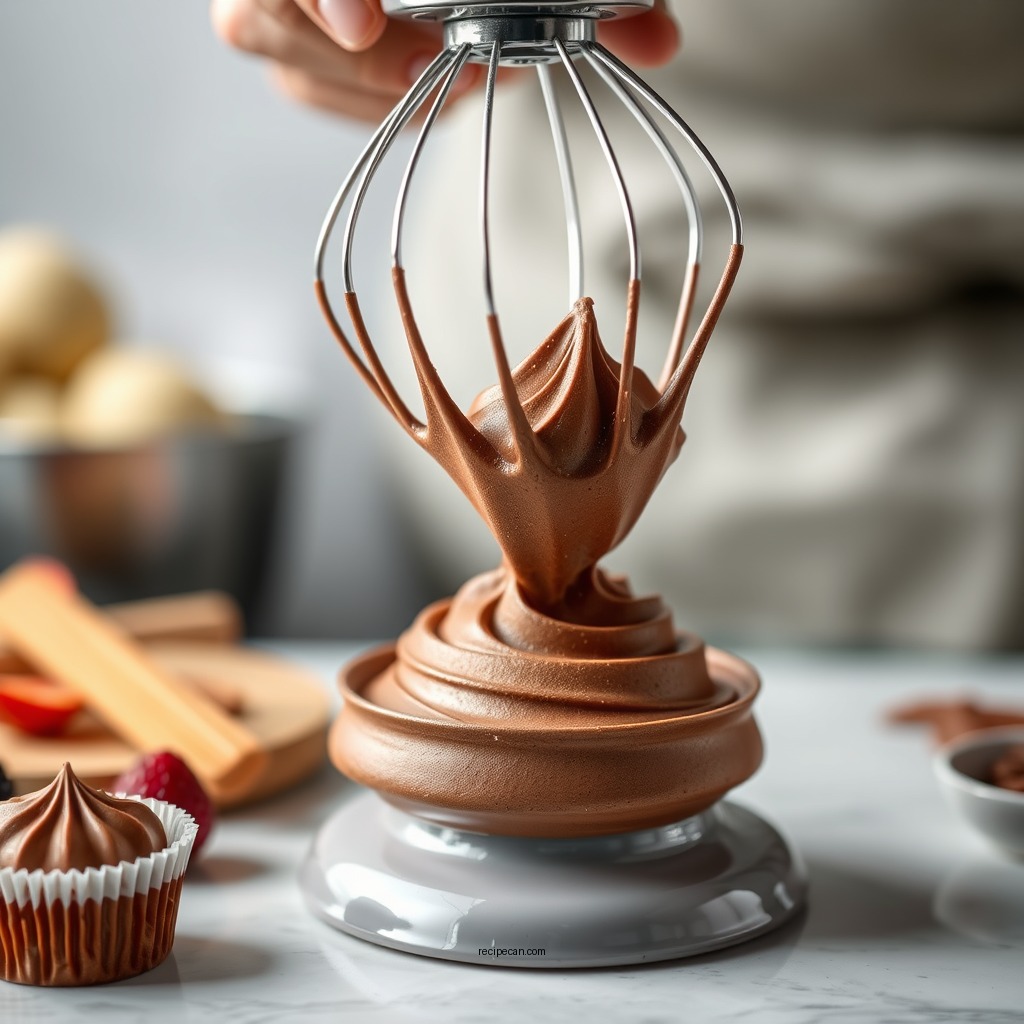 Mixing and Folding Techniques - chocolate mousse icing recipe