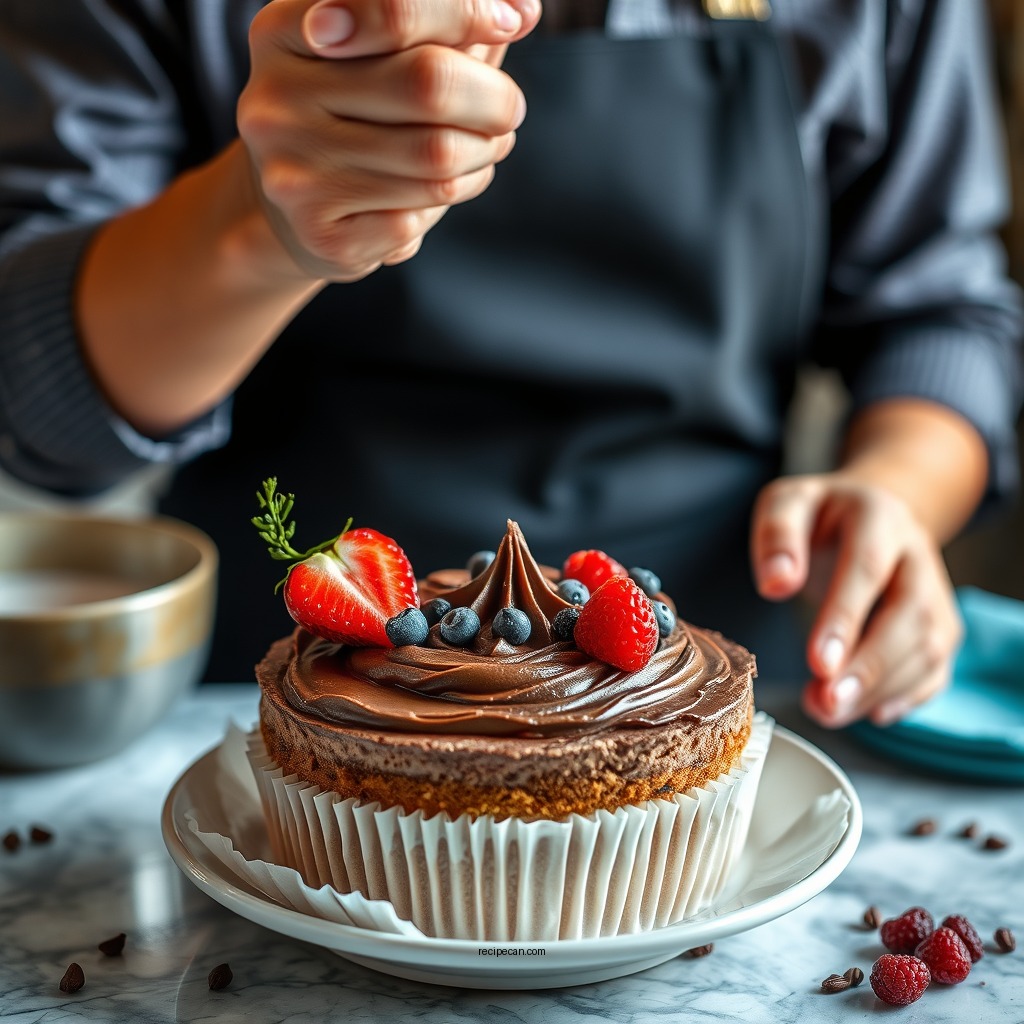 Step-by-Step Preparation - chocolate mousse icing recipe