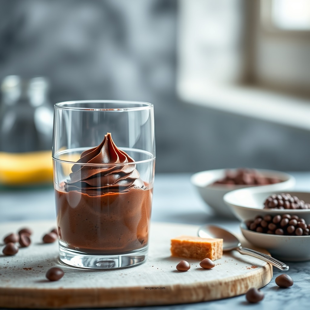 Ingredients for Chocolate Mousse - chocolate mousse recipe for cake