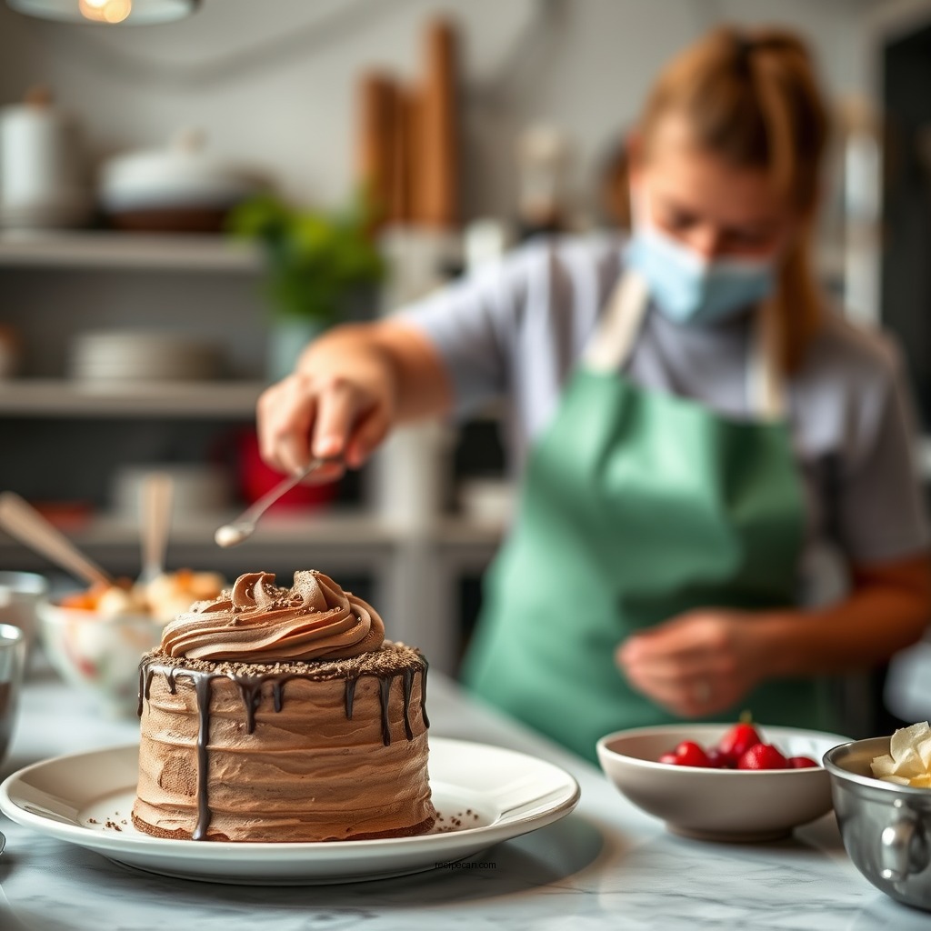 Preparation Steps - chocolate mousse recipe for cake