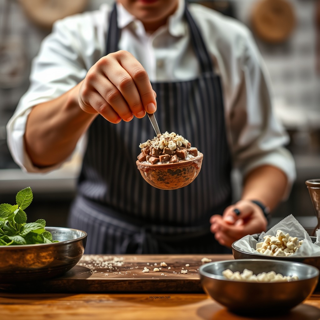 Preparation Steps - chocolate mousse recipe tofu