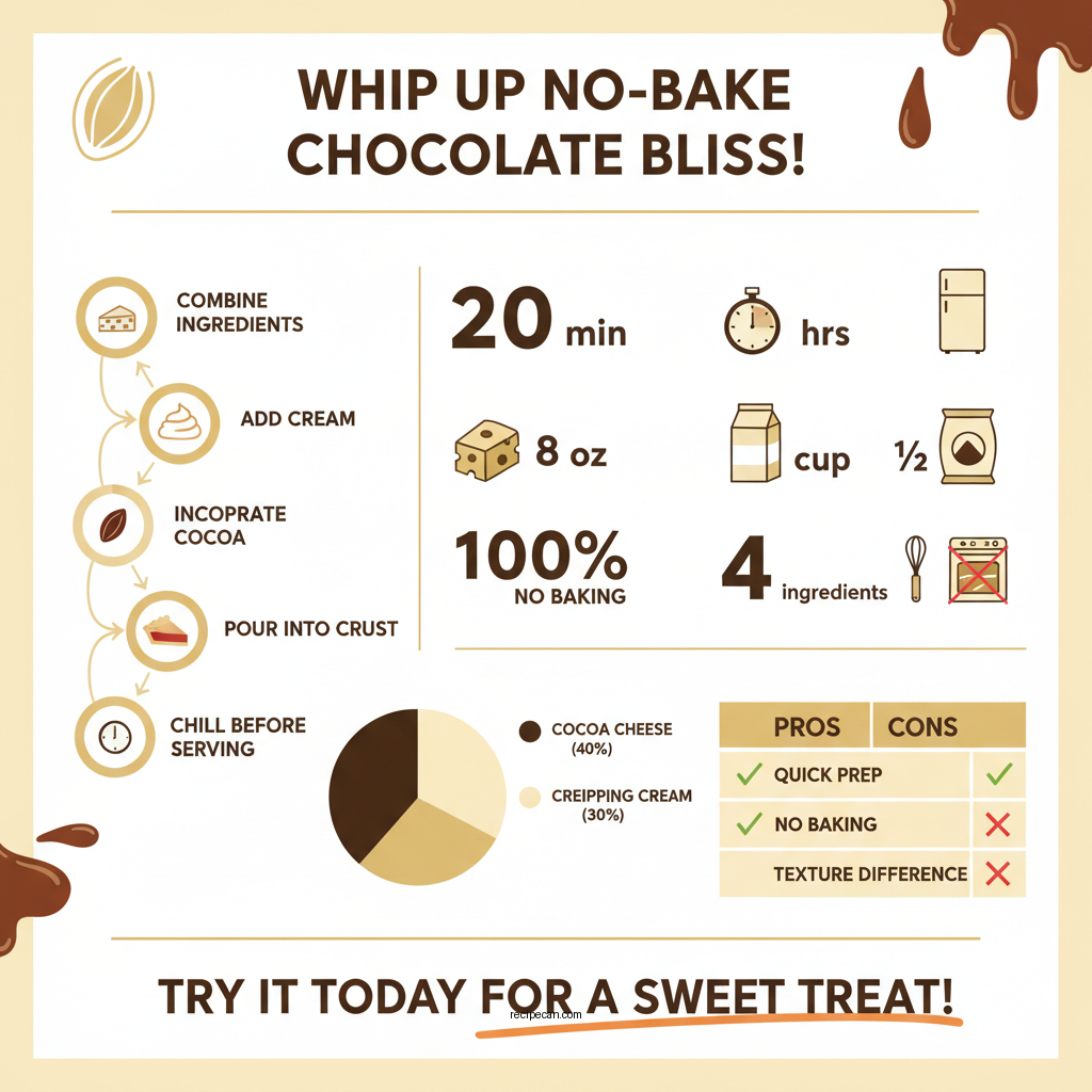 chocolate pie recipes - Data Infographic and Statistics
