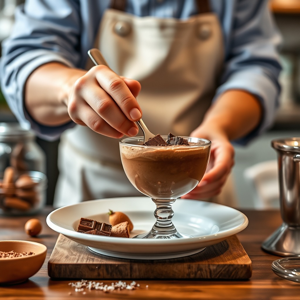 Step-by-Step Instructions - chocolate.mousse recipe