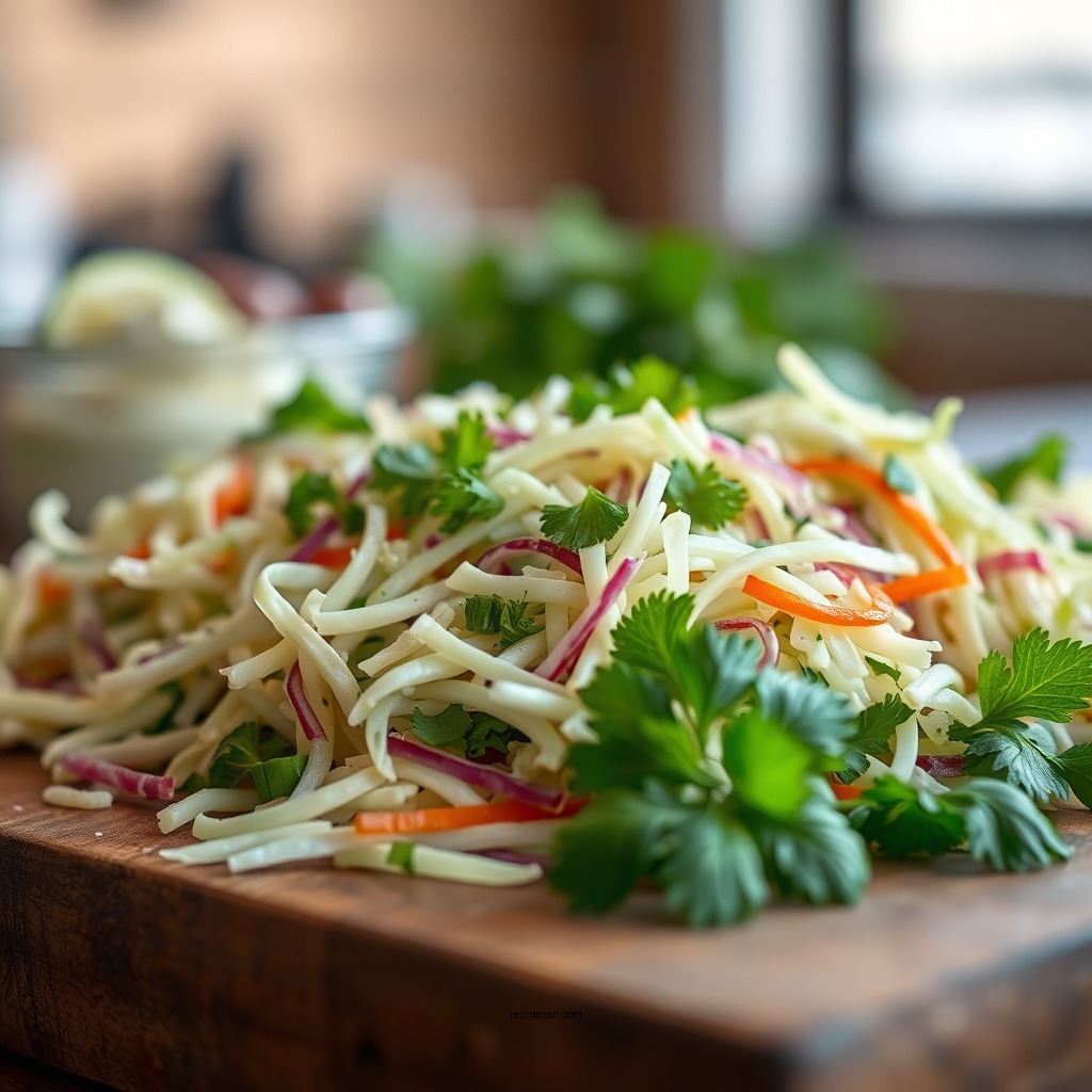 Ingredients You'll Need - cilantro lime coleslaw recipe