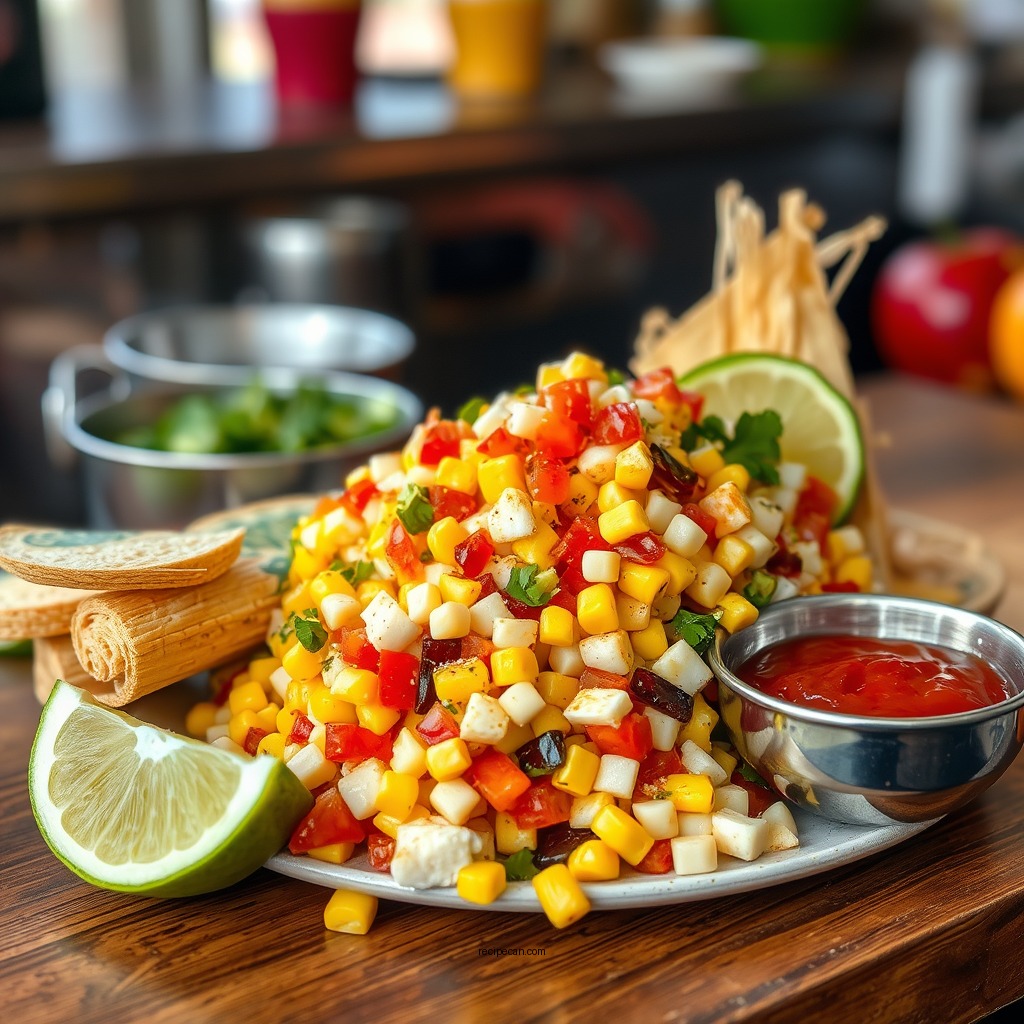 Classic Mexican Street Corn Salad - cinco de mayo salad recipes