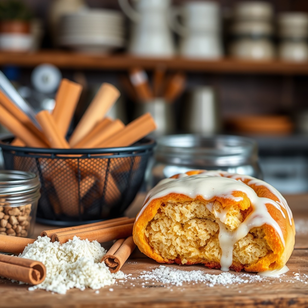 Ingredients You'll Need - cinnamon pumpkin rolls recipe