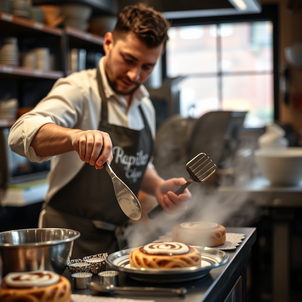 Preparation Steps - cinnamon roll cookie recipe