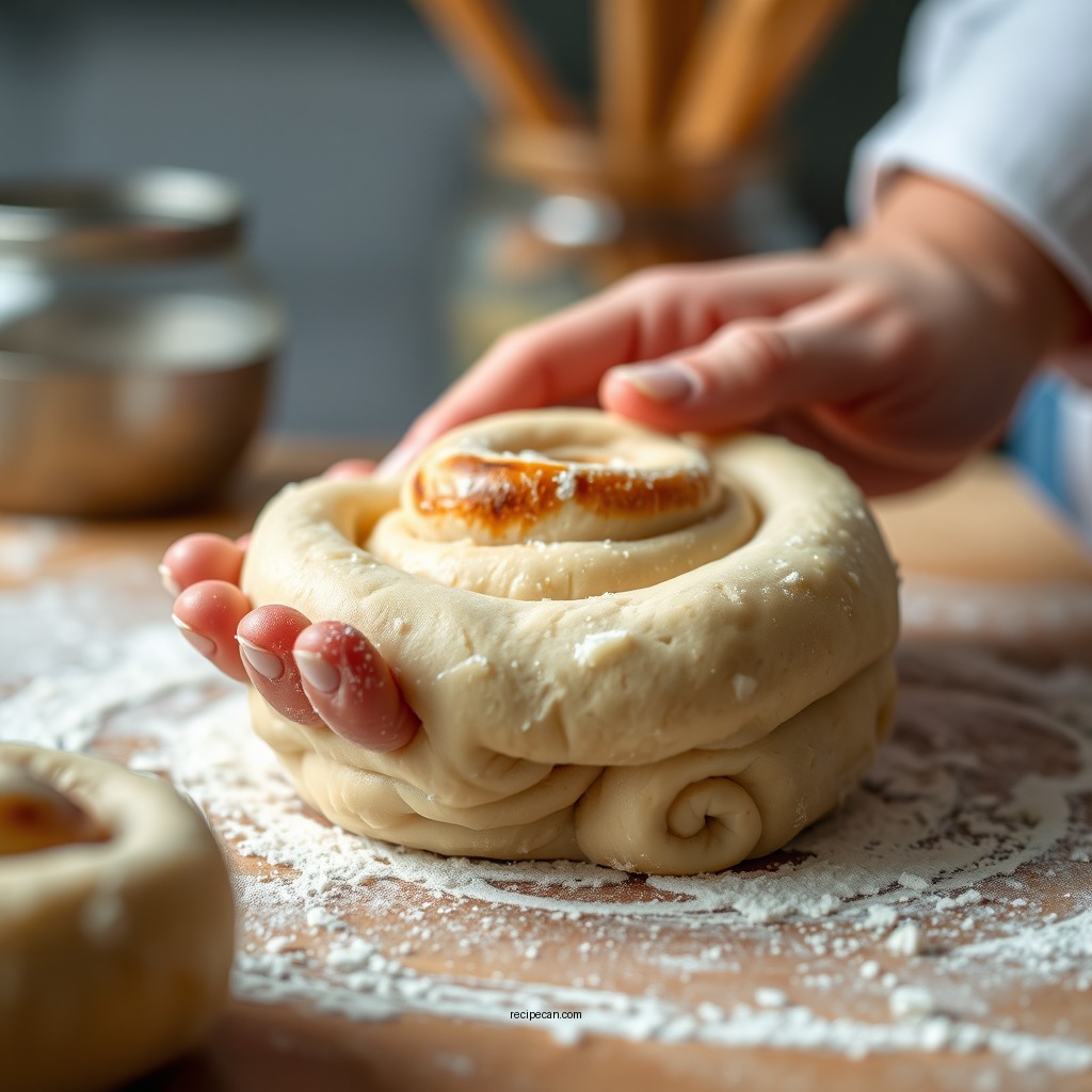 Letting the Dough Rise - cinnamon roll dough recipe
