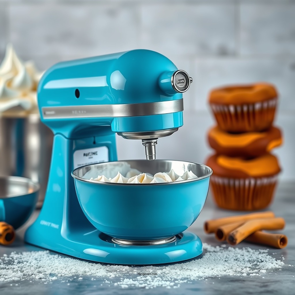 Key Ingredients for the Frosting - cinnamon roll frosting recipe