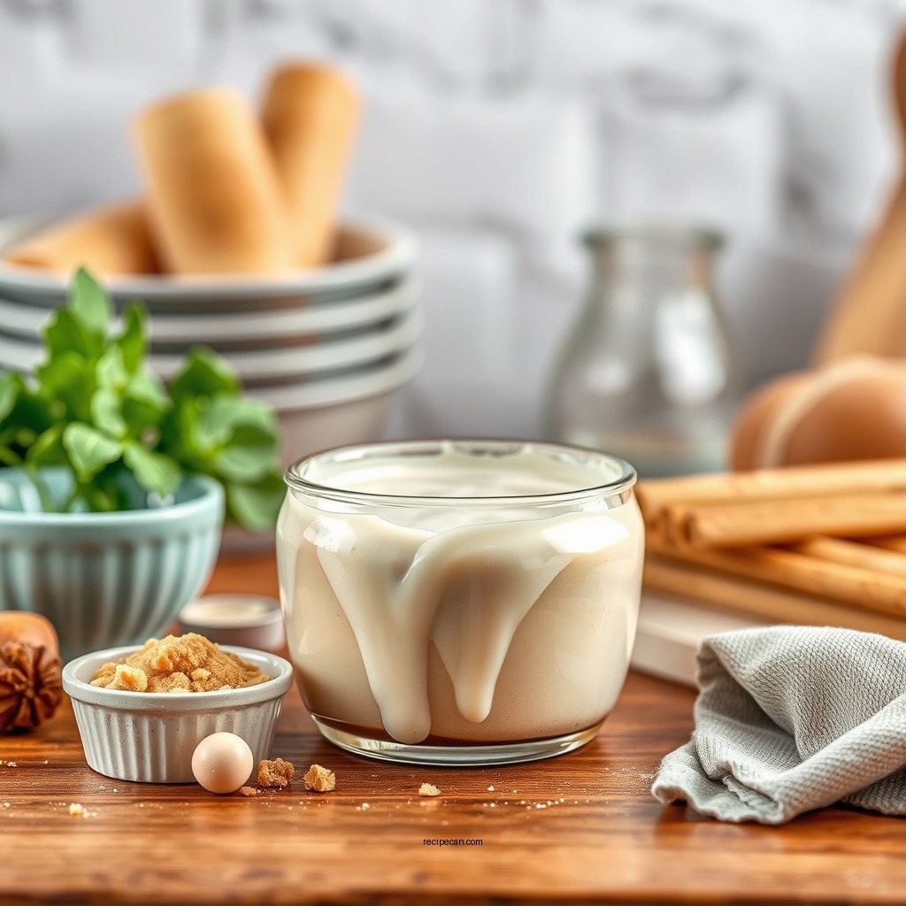 Ingredients You’ll Need - cinnamon roll glaze recipe