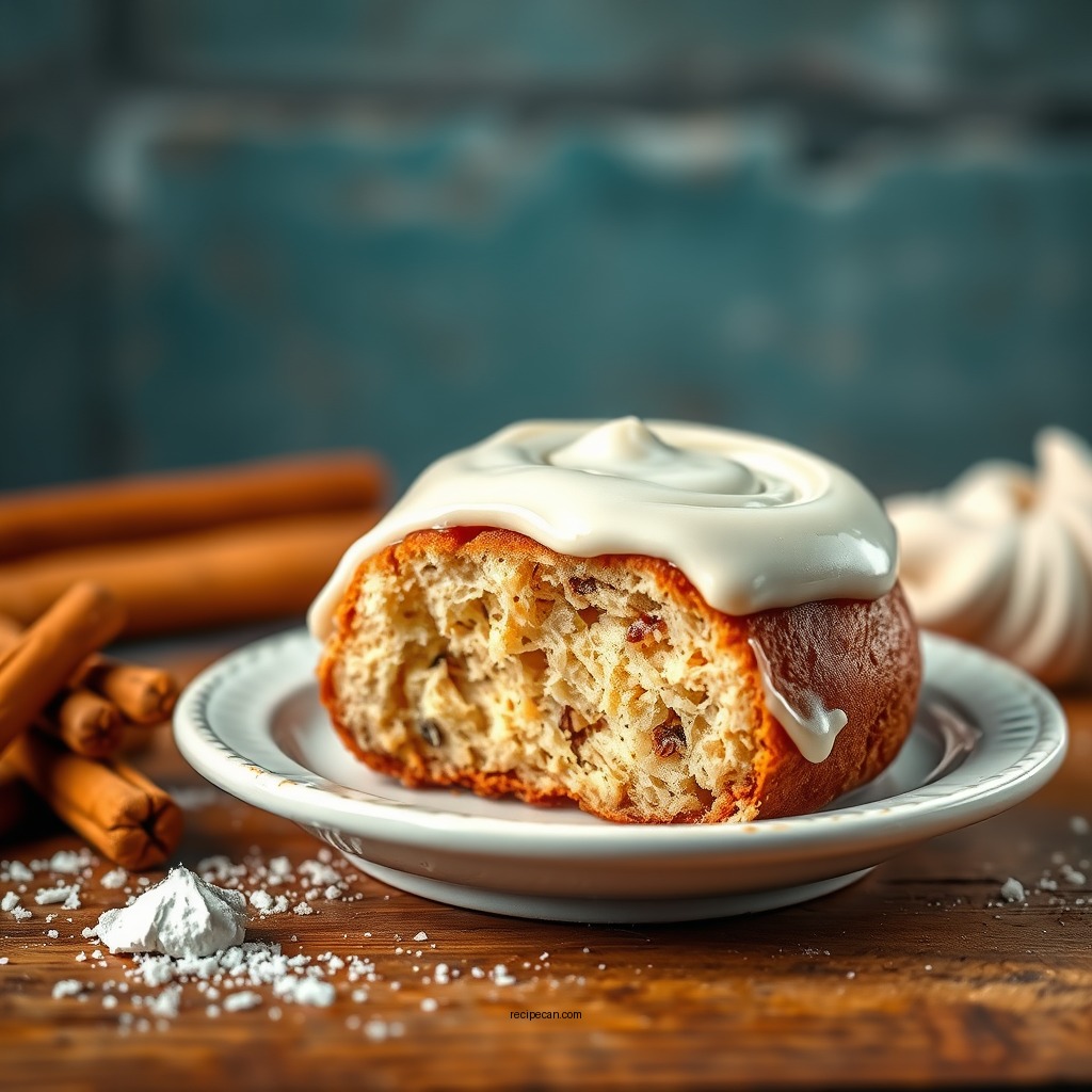 Basic Ingredients Needed - cinnamon roll icing recipe no cream cheese