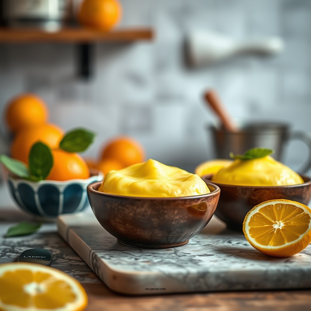 Ingredients You’ll Need - citrus mousse recipe