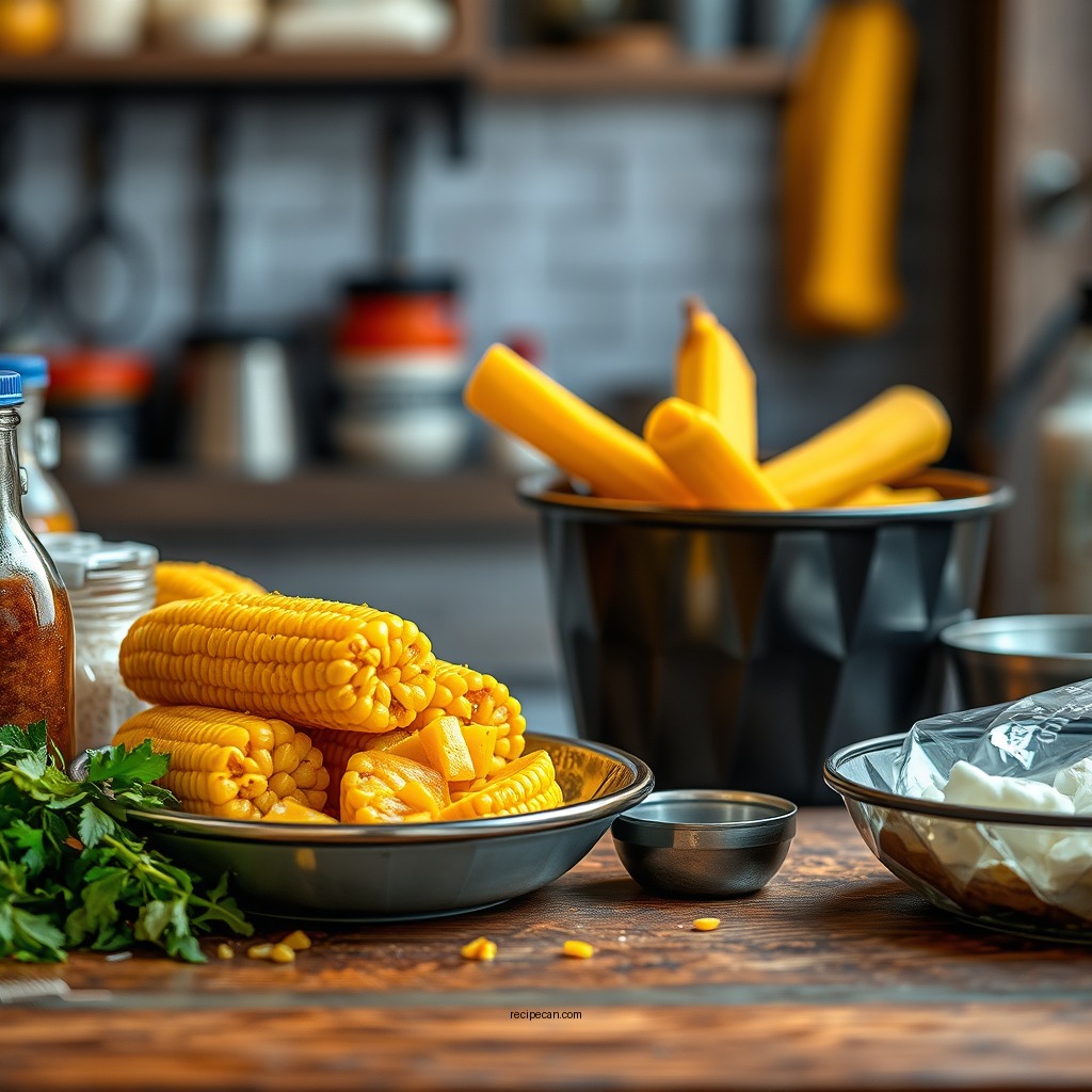 Ingredients You’ll Need - city barbeque corn pudding recipe