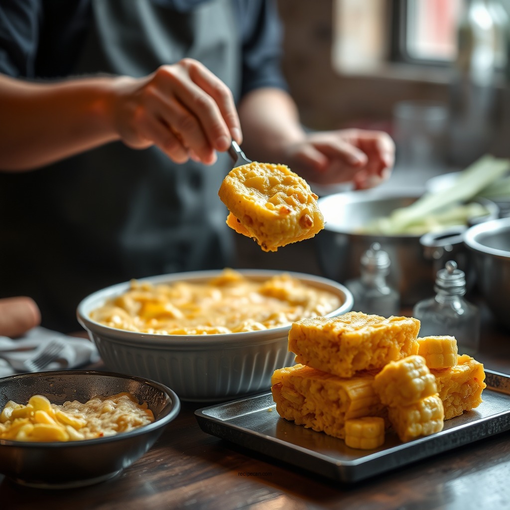 Preparation Steps - city barbeque corn pudding recipe