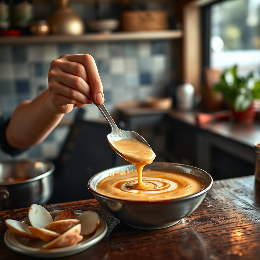 Step-by-Step Preparation - clam dipping sauce recipe