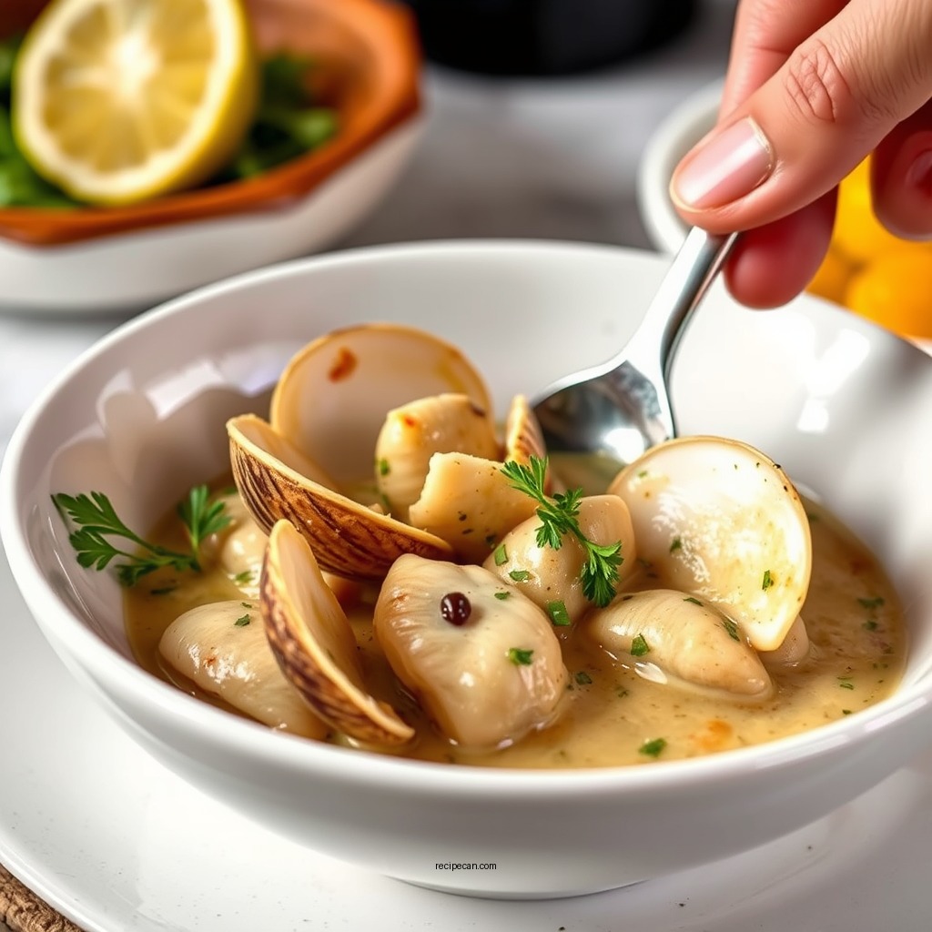 Traditional Garlic and White Wine Clam Sauce - clam sauce recipes