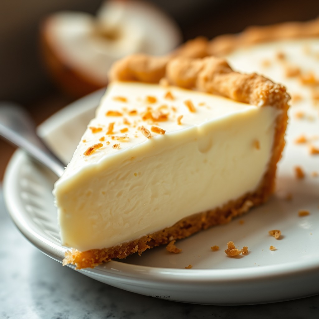 No-Bake Coconut Custard Pie - coconut custard pie recipes