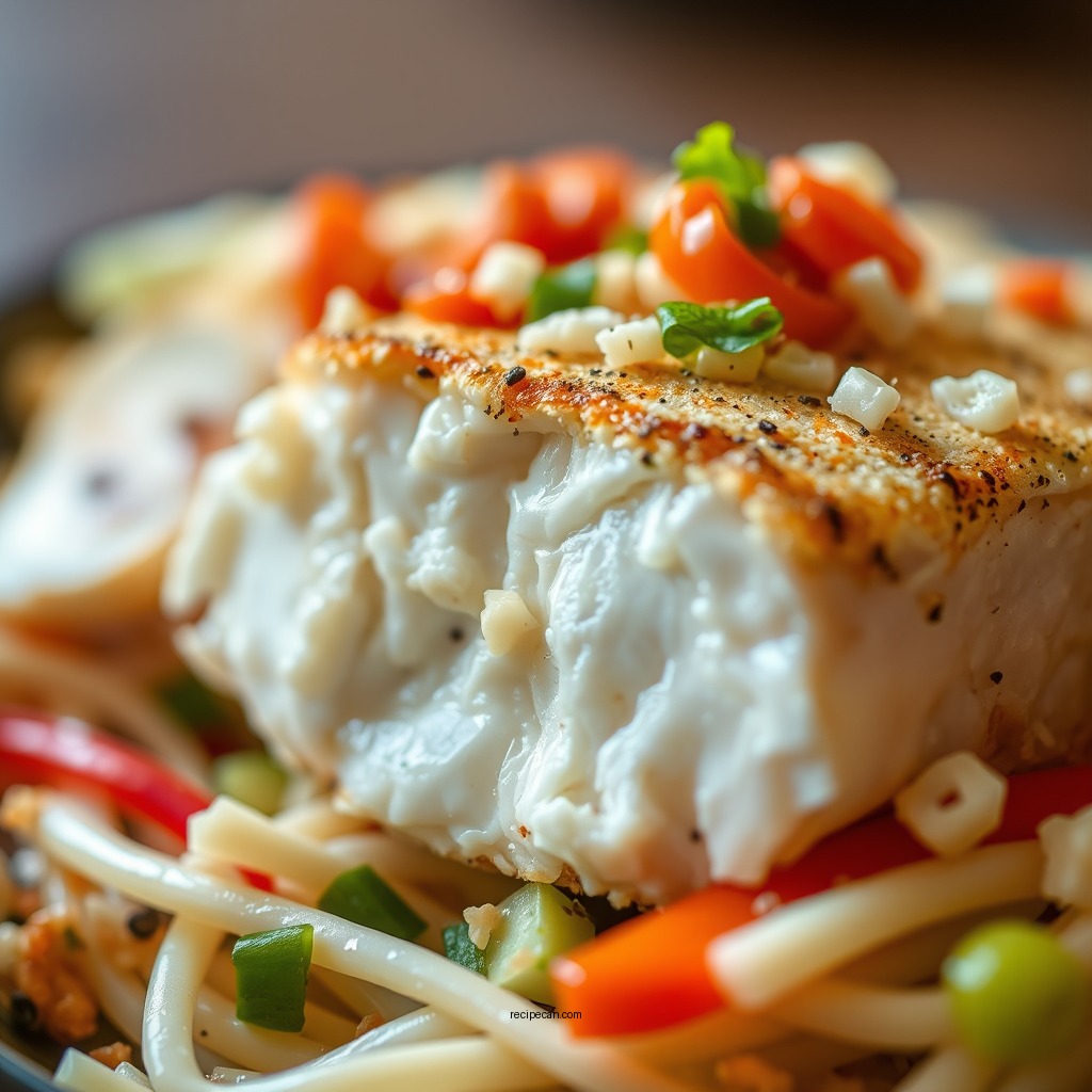 Asian-Inspired Cod Salad - cod salad recipes